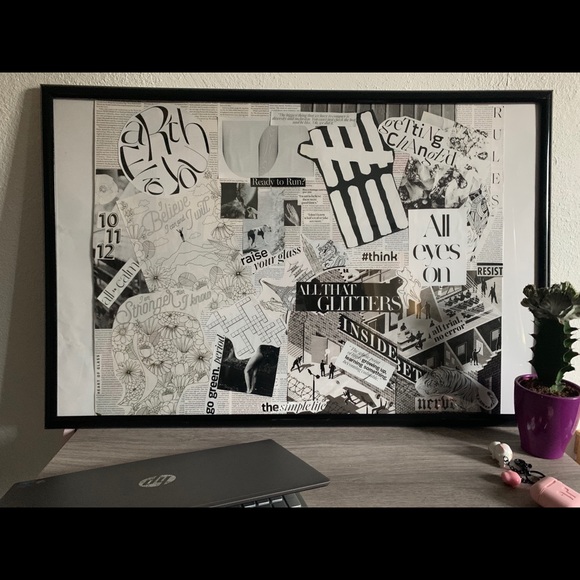 Black & white Wall Art.